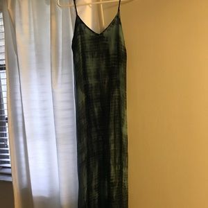 Love Stitch Black/ Teal Maxi